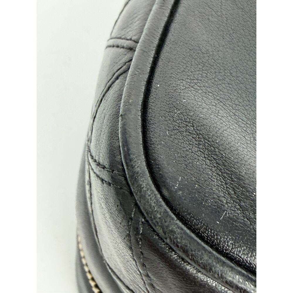 Chanel Vanity Case Vintage Black Quilted Lambskin Top Handle 1989-1991 S11 - Picture 6 of 15